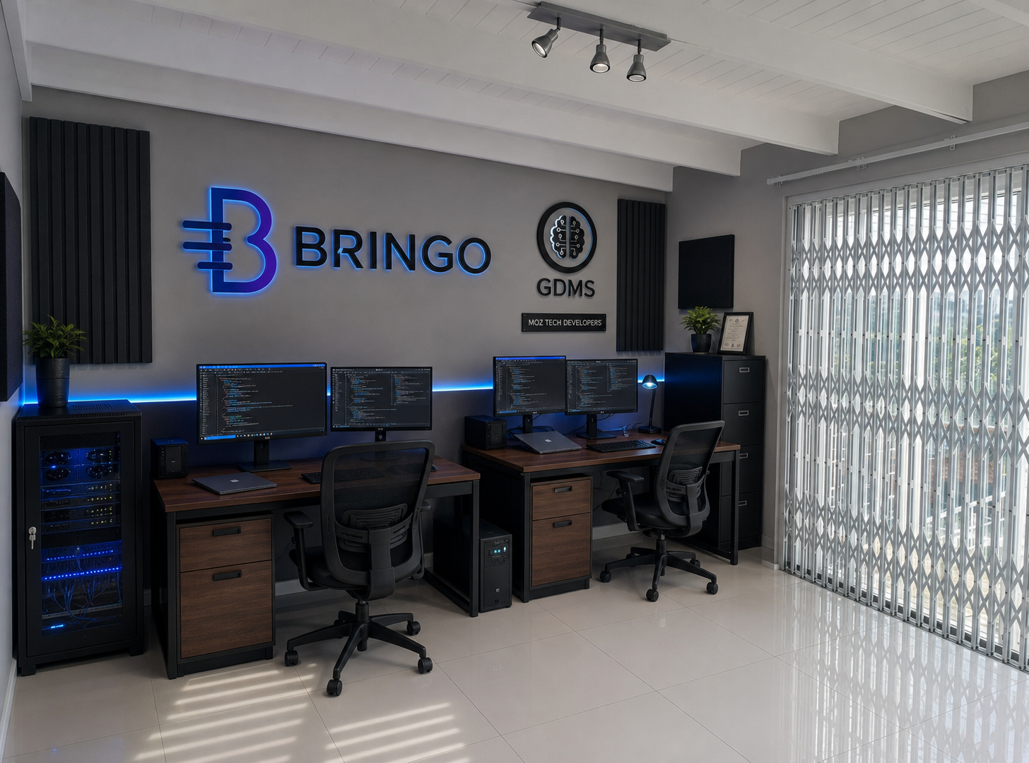 Branded Bringo, GDMS and Moz Tech secure two-developer office