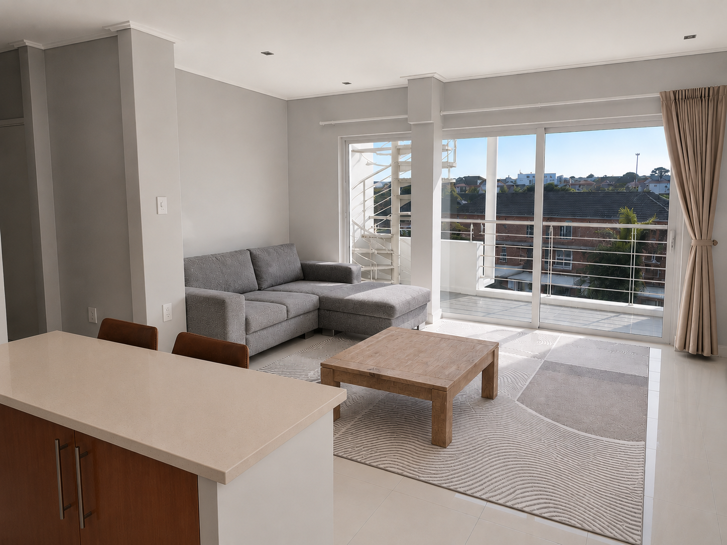 Proposed furnished living room at 304 Saxon